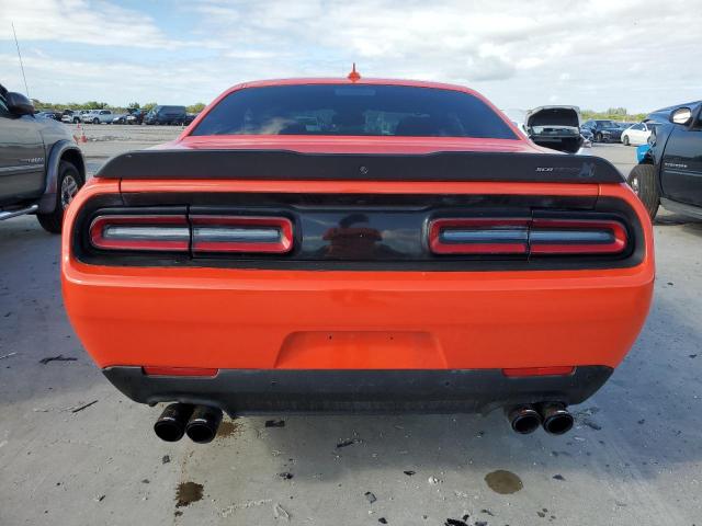 2C3CDZFJ4MH650932 - 2021 DODGE CHALLENGER R/T SCAT PACK ORANGE photo 6
