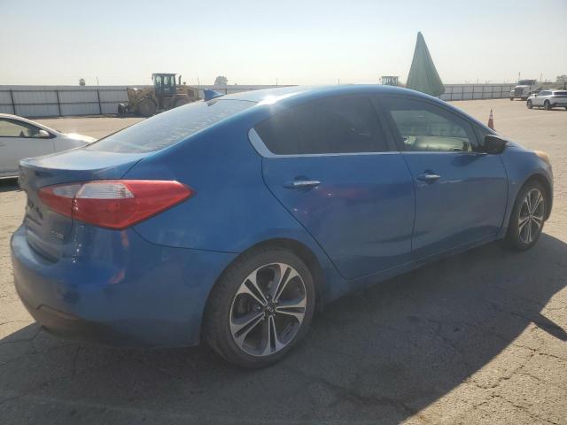 KNAFZ4A83F5336486 - 2015 KIA FORTE EX BLUE photo 3