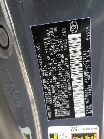 4T1DAACK3SU058788 - 2025 TOYOTA CAMRY XSE 石墨色 照片 12