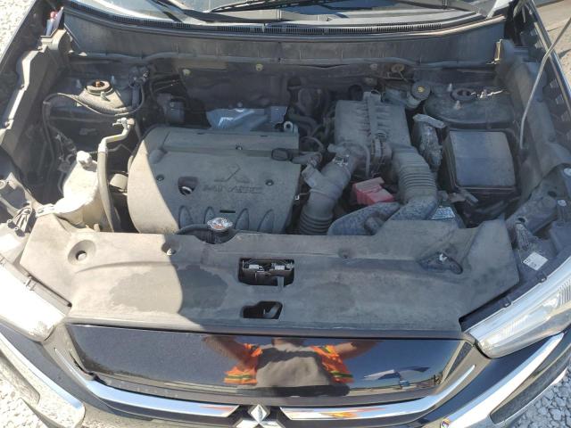 JA4AP3AU1KU033307 - 2019 MITSUBISHI OUTLANDER ES შავი ფოტო 12