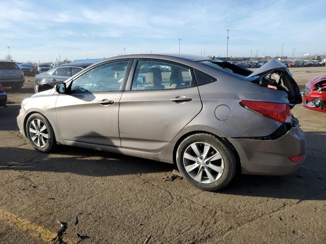 KMHCU4AE6EU601573 - 2014 HYUNDAI ACCENT GLS SILVER photo 2