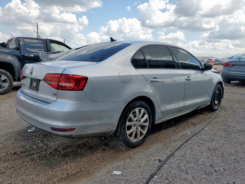 3VWD17AJ9FM313324 - 2015 VOLKSWAGEN JETTA SE SILVER photo 3