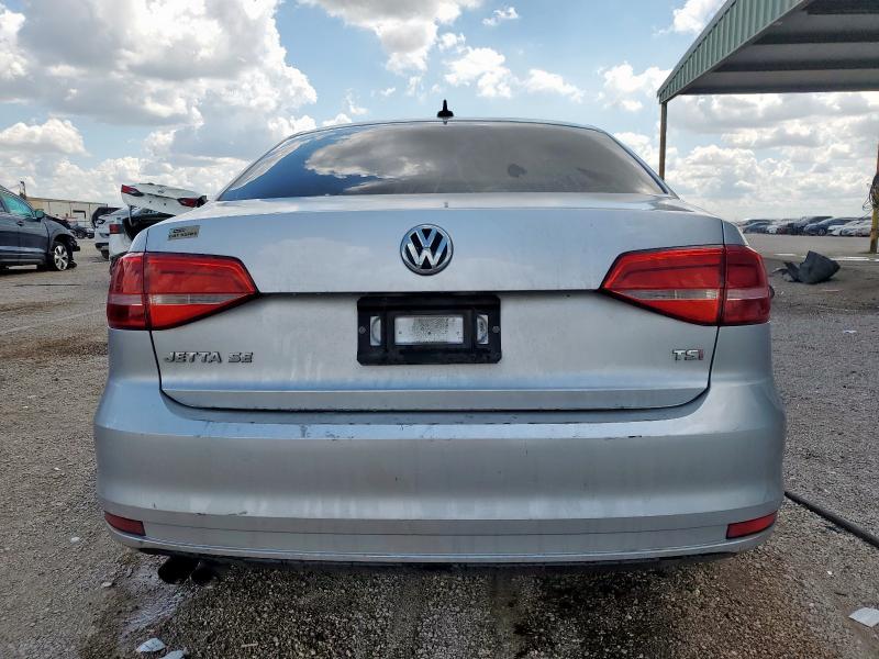 3VWD17AJ9FM313324 - 2015 VOLKSWAGEN JETTA SE SILVER photo 6