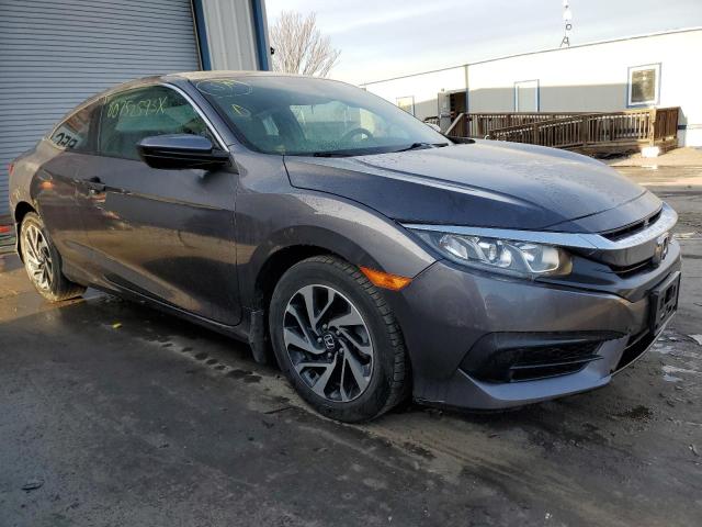 2HGFC4B07GH315519 - 2016 HONDA CIVIC LX GRAY photo 4