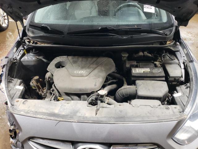 KMHCT4AE2EU764367 - 2014 HYUNDAI ACCENT GLS GRAY photo 11