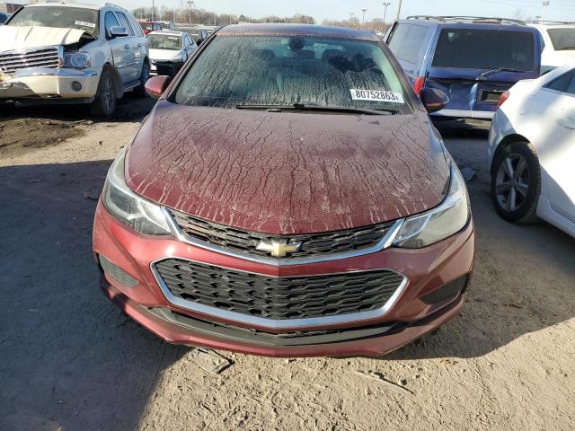 1G1BE5SM7G7266956 - 2016 CHEVROLET CRUZE LT RED photo 5