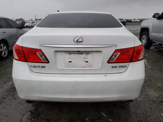 JTHBJ46G492297162 - 2009 LEXUS ES 350 WHITE photo 6