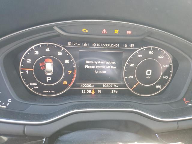 WA1BNAFY7K2124412 - 2019 AUDI Q5 PREMIUM PLUS WHITE photo 9