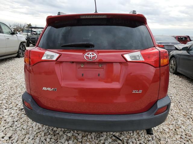 2T3WFREV5FW162518 - 2015 TOYOTA RAV4 XLE RED photo 6