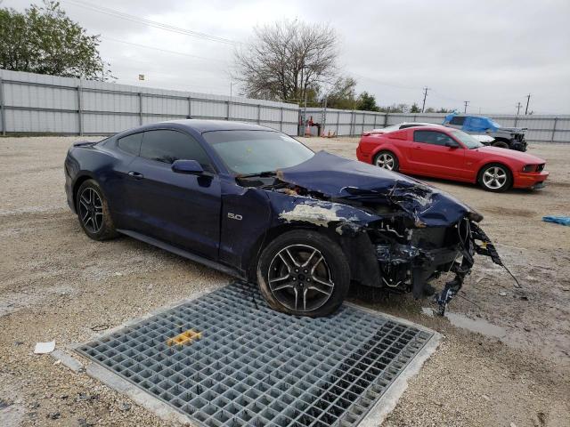 1FA6P8CF2L5172497 - 2020 FORD MUSTANG GT BLUE photo 4