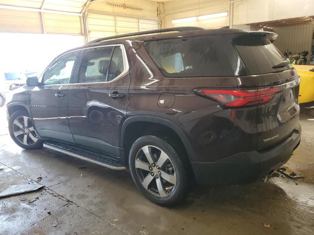 1GNERHKW4PJ242152 - 2023 CHEVROLET TRAVERSE LT BURGUNDY photo 2