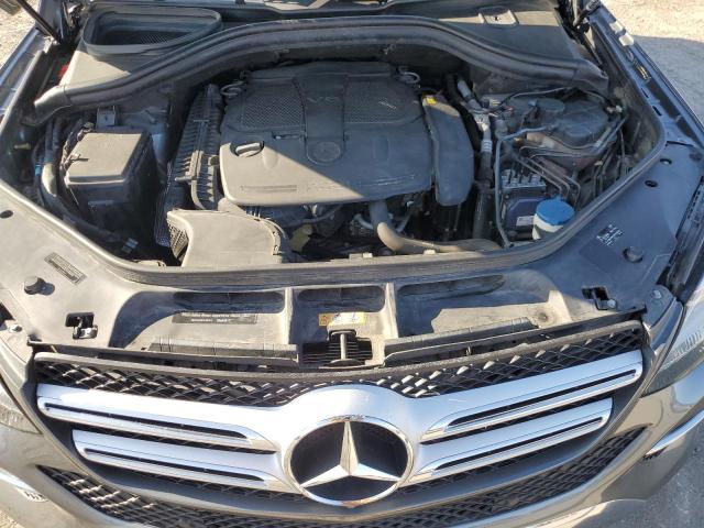 4JGDA5HBXHA831296 - 2017 MERCEDES-BENZ GLE 350 4MATIC GRAY photo 12