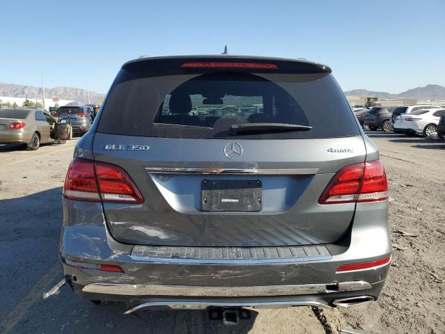 4JGDA5HBXHA831296 - 2017 MERCEDES-BENZ GLE 350 4MATIC GRAY photo 6