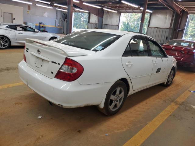 4T1BF32K32U006681 - 2002 TOYOTA CAMRY LE WHITE photo 3