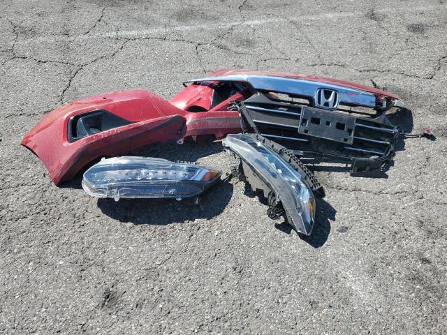 1HGCV1F58MA100789 - 2021 HONDA ACCORD EXL RED photo 12