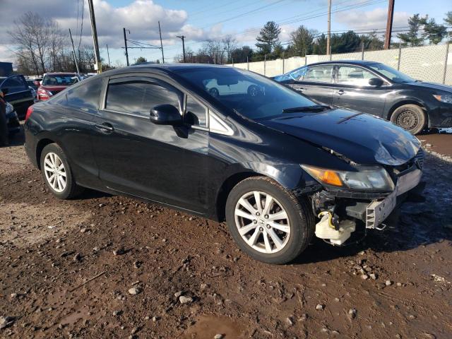 2HGFG3B81CH512801 - 2012 HONDA CIVIC EX BLACK photo 4