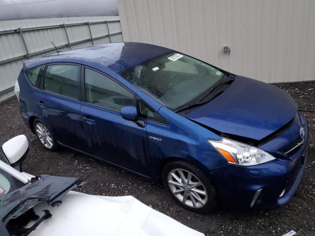 JTDZN3EU2EJ006695 - 2014 TOYOTA PRIUS V BLUE photo 4