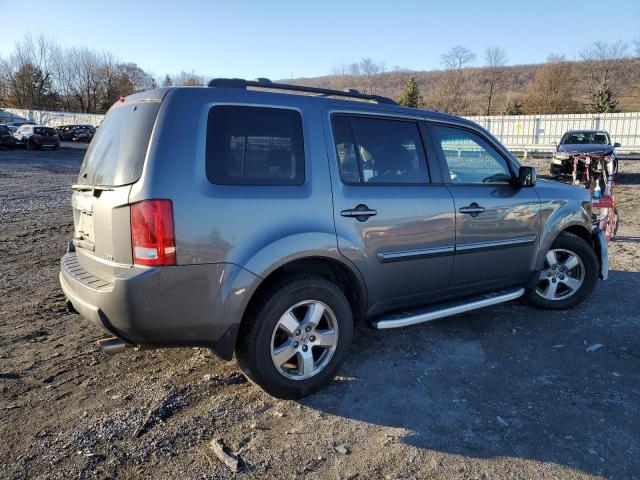 5FNYF4H70BB051724 - 2011 HONDA PILOT EXLN GRAY photo 3