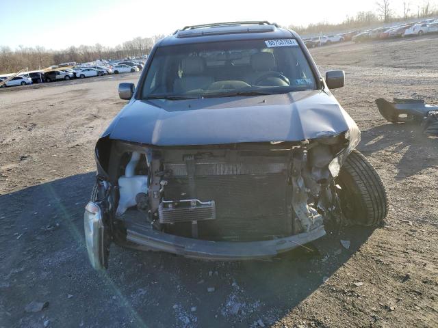 5FNYF4H70BB051724 - 2011 HONDA PILOT EXLN GRAY photo 5