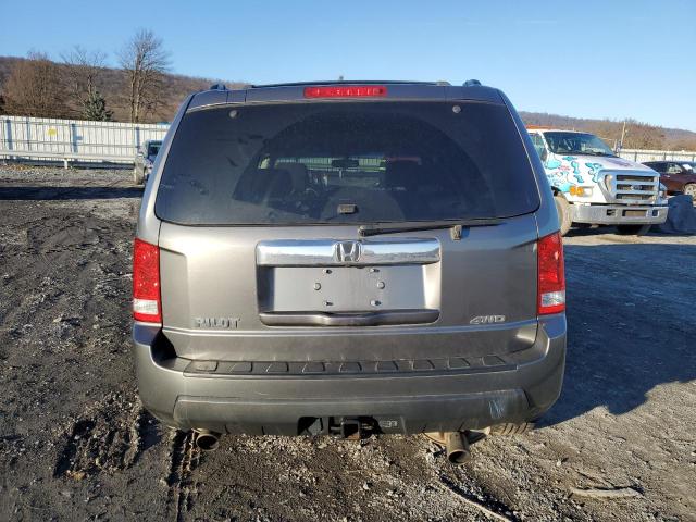 5FNYF4H70BB051724 - 2011 HONDA PILOT EXLN GRAY photo 6