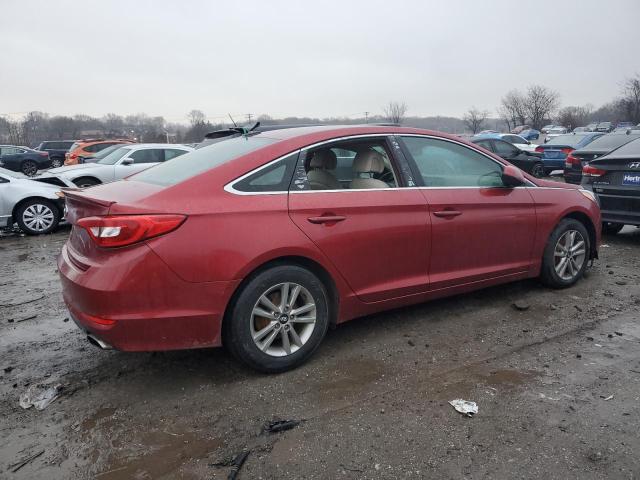 5NPE24AF4GH340310 - 2016 HYUNDAI SONATA SE RED photo 3