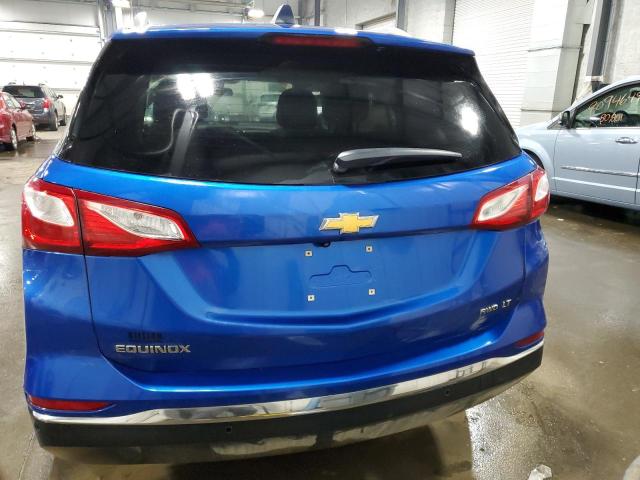 3GNAXUEV4KS556424 - 2019 CHEVROLET EQUINOX LT BLUE photo 6