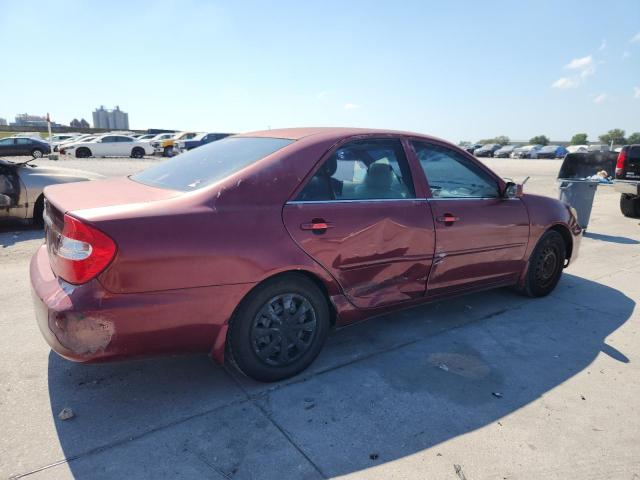 4T1BE30K82U082841 - 2002 TOYOTA CAMRY LE RED photo 3