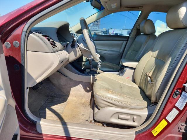 4T1BE30K82U082841 - 2002 TOYOTA CAMRY LE RED photo 7