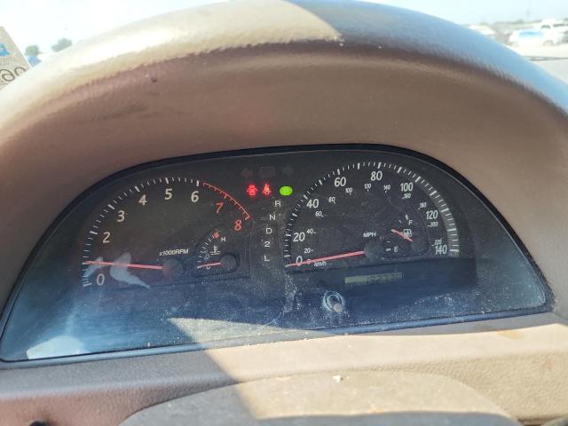 4T1BE30K82U082841 - 2002 TOYOTA CAMRY LE RED photo 9