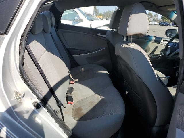 KMHCT4AE8DU480191 - 2013 HYUNDAI ACCENT GLS SILVER photo 10