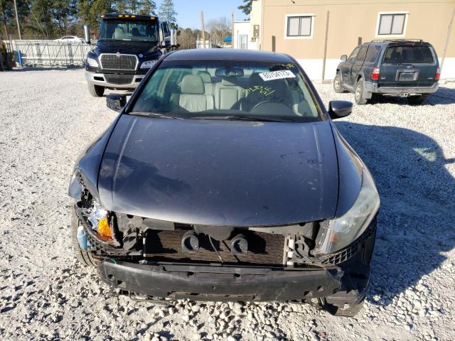 1HGCP26828A127289 - 2008 HONDA ACCORD EXL GRAY photo 5