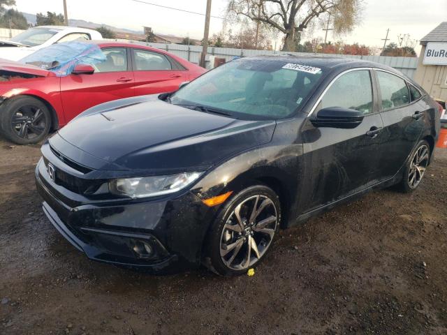 19XFC2F86ME202736 - 2021 HONDA CIVIC SPORT შავი ფოტო 1