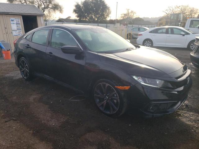 19XFC2F86ME202736 - 2021 HONDA CIVIC SPORT შავი ფოტო 4