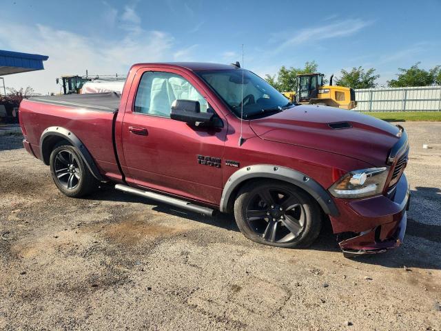 3C6JR7CT6JG152300 - 2018 RAM 1500 SPORT MAROON photo 4