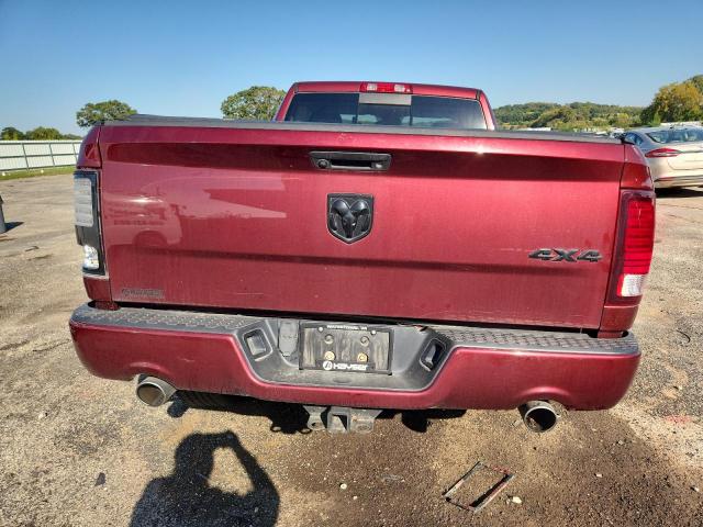 3C6JR7CT6JG152300 - 2018 RAM 1500 SPORT MAROON photo 6
