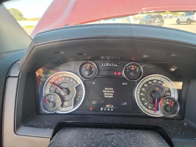 3C6JR7CT6JG152300 - 2018 RAM 1500 SPORT MAROON photo 9