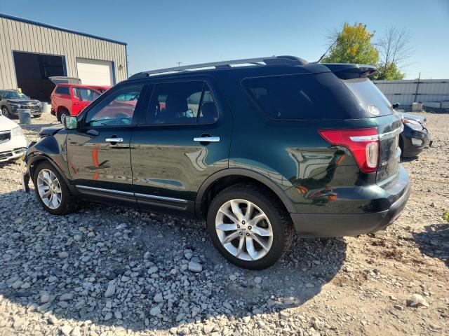 1FM5K8D8XDGC29244 - 2013 FORD EXPLORER XLT Жасыл фото 2
