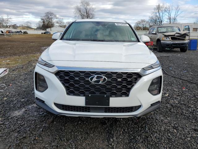 5NMS2CAD3KH056281 - 2019 HYUNDAI SANTA FE SE WHITE photo 5