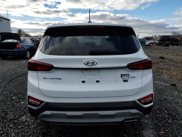 5NMS2CAD3KH056281 - 2019 HYUNDAI SANTA FE SE WHITE photo 6