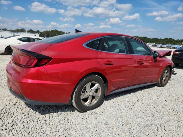 5NPEG4JA8NH143353 - 2022 HYUNDAI SONATA SE RED photo 3