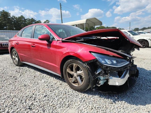 5NPEG4JA8NH143353 - 2022 HYUNDAI SONATA SE RED photo 4