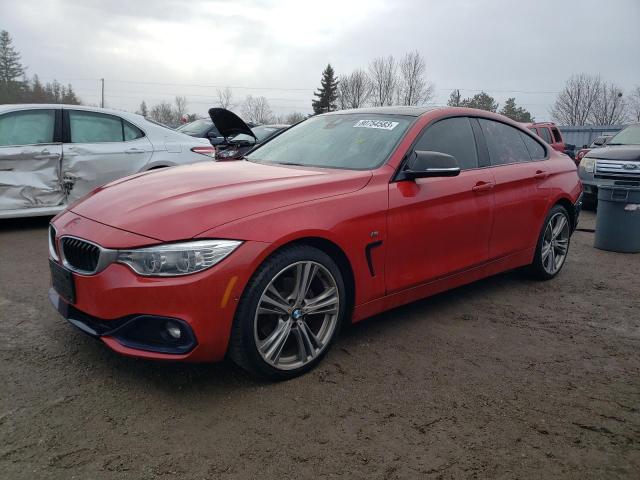 WBA4A7C53FD413155 - 2015 BMW 428 XI GRAN COUPE RED photo 1