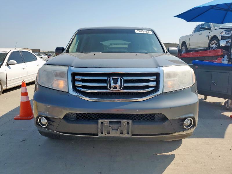 5FNYF4H67DB070359 - 2013 HONDA PILOT EXL 灰色 照片 5