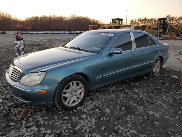 WDBNG75J43A356606 - 2003 MERCEDES-BENZ S 500 TURQUOISE photo 1