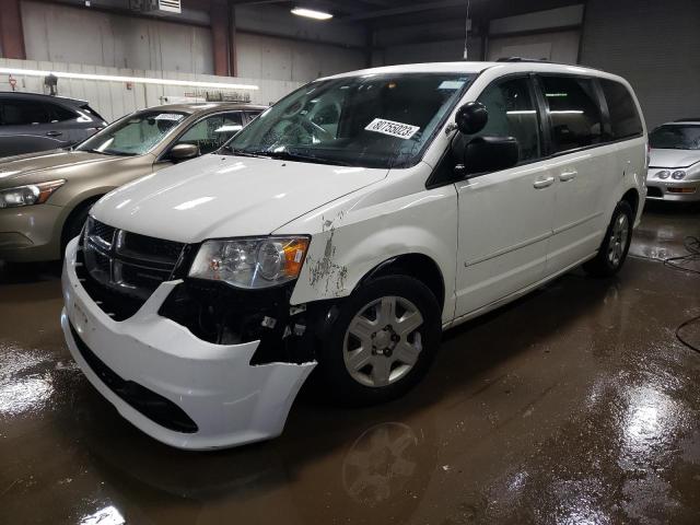 2D4RN4DG2BR723691 - 2011 DODGE GRAND CARA EXPRESS WHITE photo 1