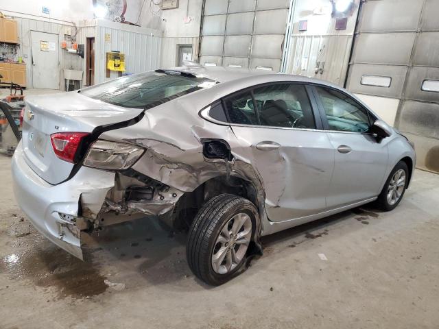 1G1BE5SM6K7112277 - 2019 CHEVROLET CRUZE LT SILVER photo 3