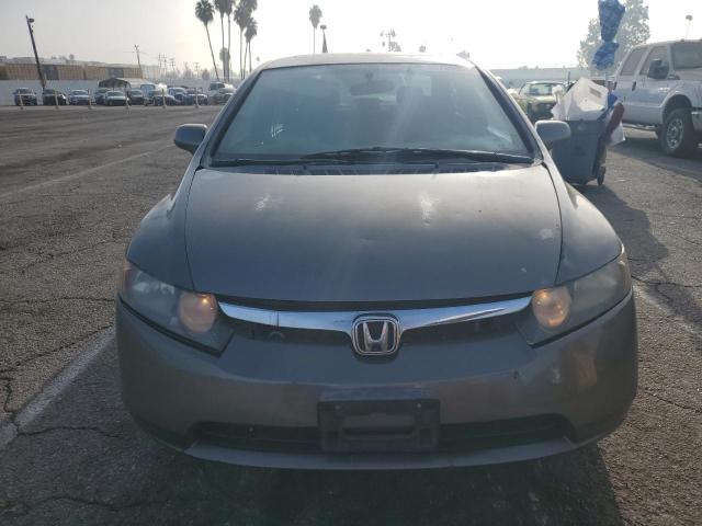 1HGFA16848L107204 - 2008 HONDA CIVIC EX GRAY photo 5