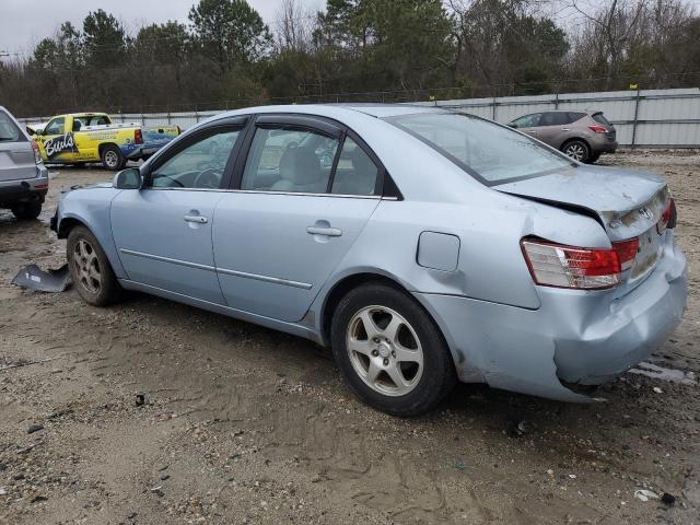 5NPEU46C06H111078 - 2006 HYUNDAI SONATA GLS BLUE photo 2