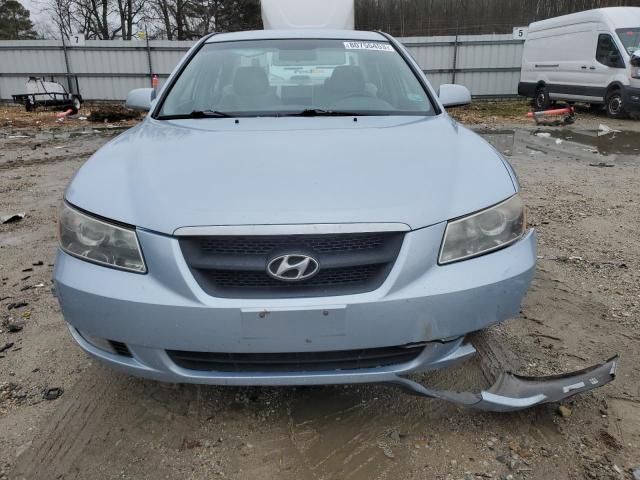 5NPEU46C06H111078 - 2006 HYUNDAI SONATA GLS BLUE photo 5