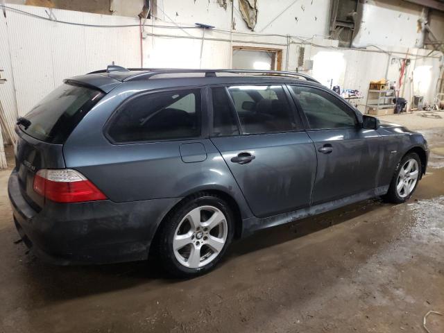 WBAPT73518CX00221 - 2008 BMW 535 XI BLUE photo 3